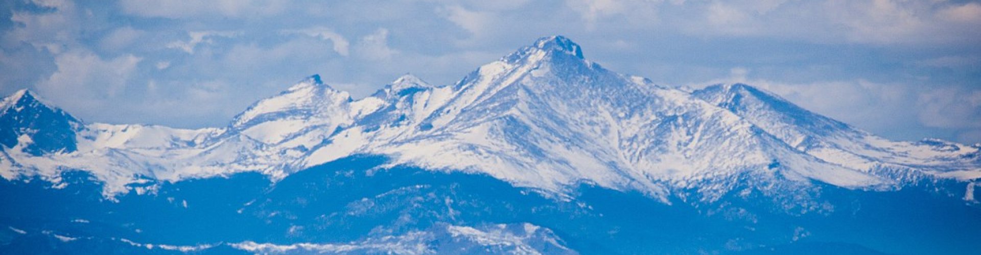 Sunset view of Denver Intl Airport terminal