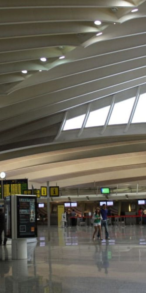 Quiet family lounge at Bilbao Airport