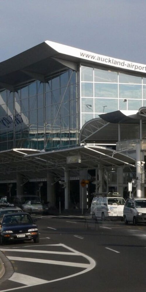 Child playing at Auckland Airport play area