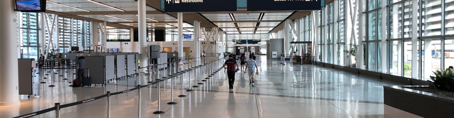 Family arrivals at Daniel K. Inouye Airport, HI, US Airport