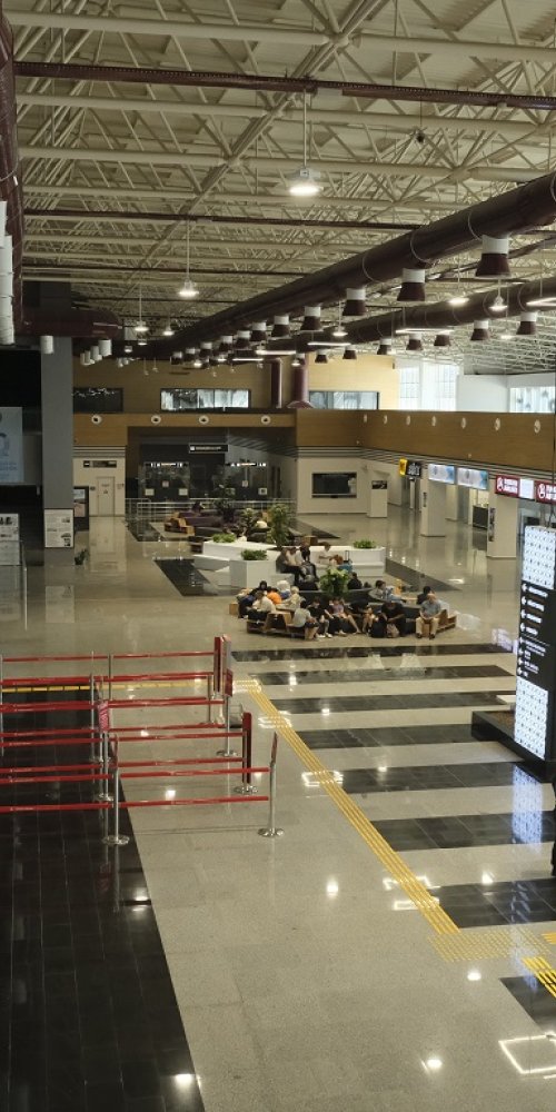 Quiet family lounge at Tokat Airport, TR Airport
