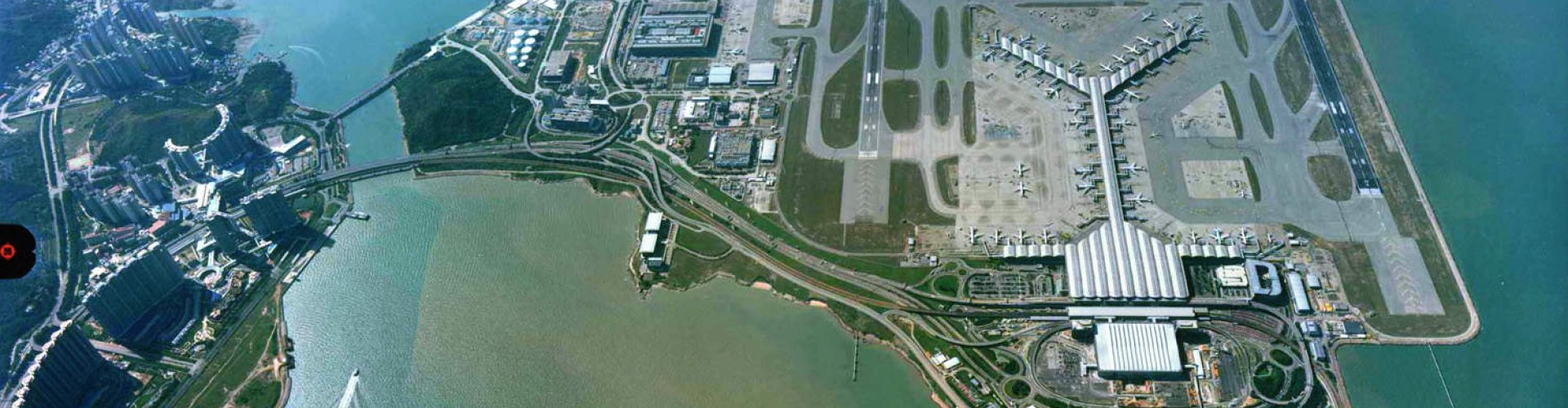 Family arrivals at Hong Kong Intl Airport, HK Airport