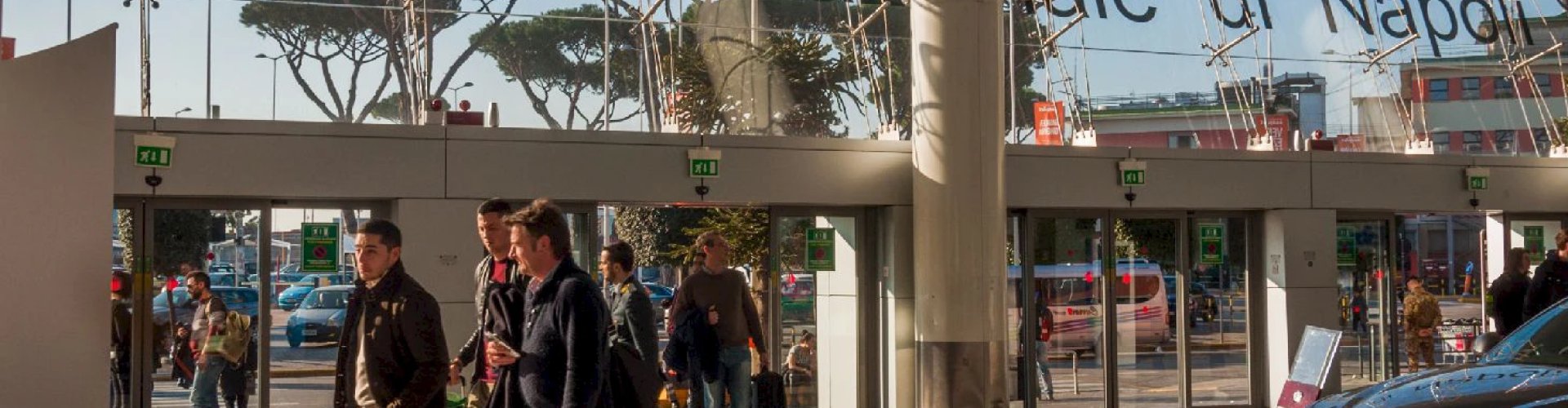 Family arrivals at Capodichino Airport, IT Airport