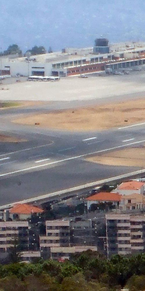 Child playing in Madeira Funchal Airport’s play area