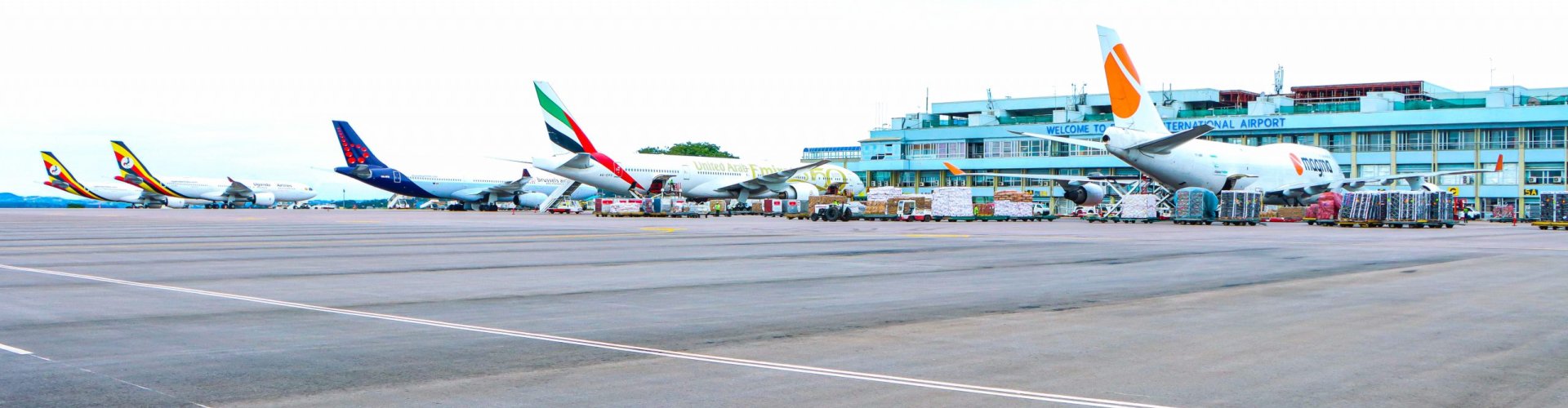 Family arrivals at Entebbe/Kampala Intl Airport, UG Airport
