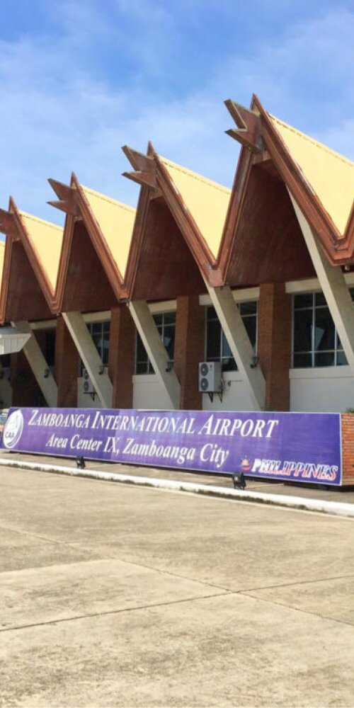Parents and toddlers relaxing in quiet zones at Zamboanga International Airport