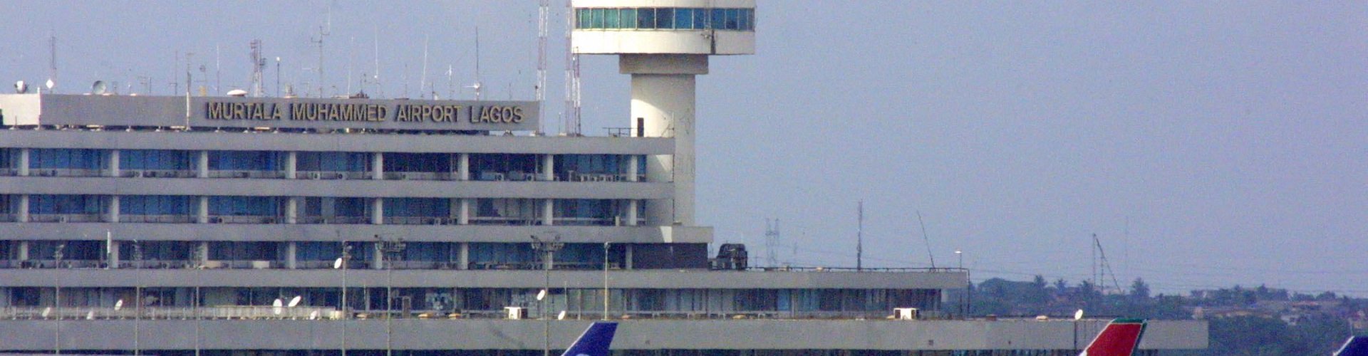 Sunset terminal shot at Murtala Muhammed Airport, NG Airport