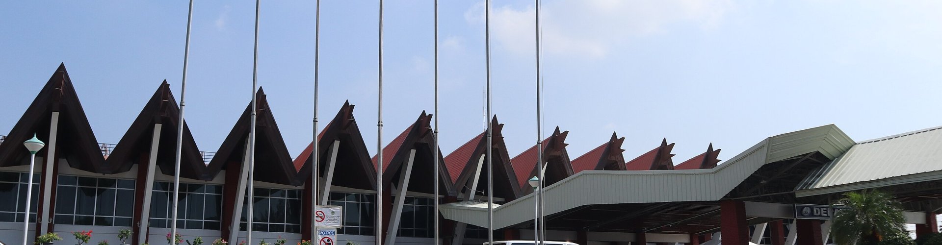 Sunset terminal shot at Zamboanga International Airport, PH Airport